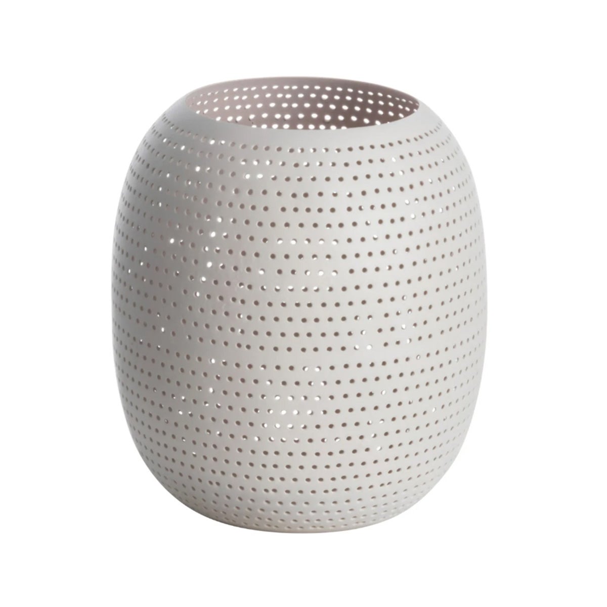 Lantaarn gaatjes 15 cm beige Lantaarn gaatjes 15 cm beige