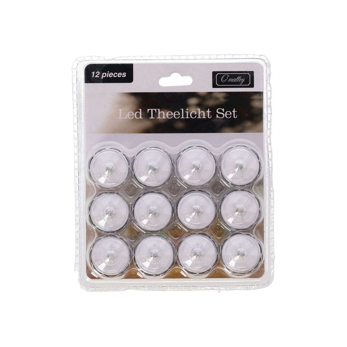 Theelicht LED onder water 12 stuks multi Theelicht LED onder water 12 stuks multi