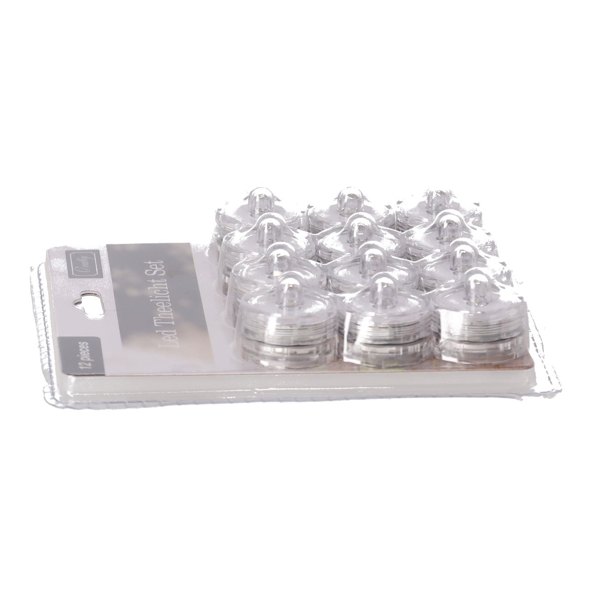 Theelicht LED onder water 12 stuks multi Theelicht LED onder water 12 stuks multi