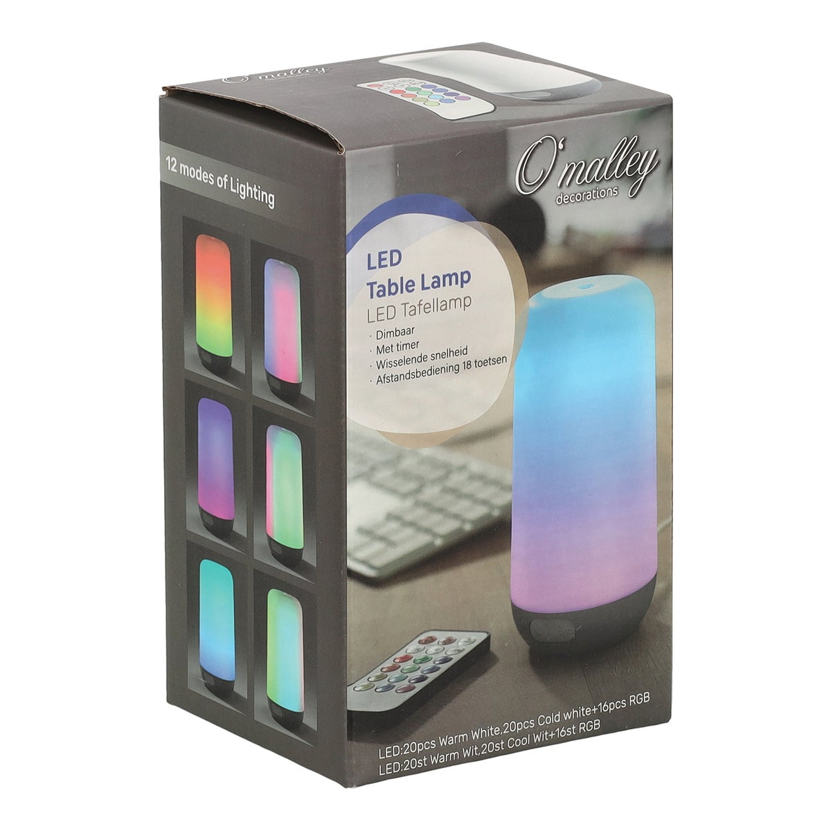 Lamp tafel 14 cm LED cw-ww-rgb Lamp tafel 14 cm LED cw-ww-rgb