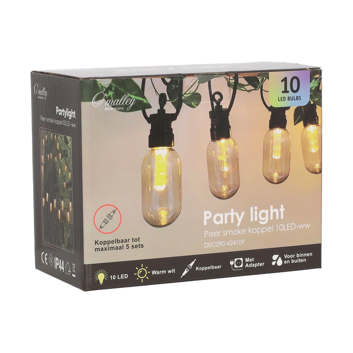Partylight 10-LED smoke Partylight 10-LED smoke