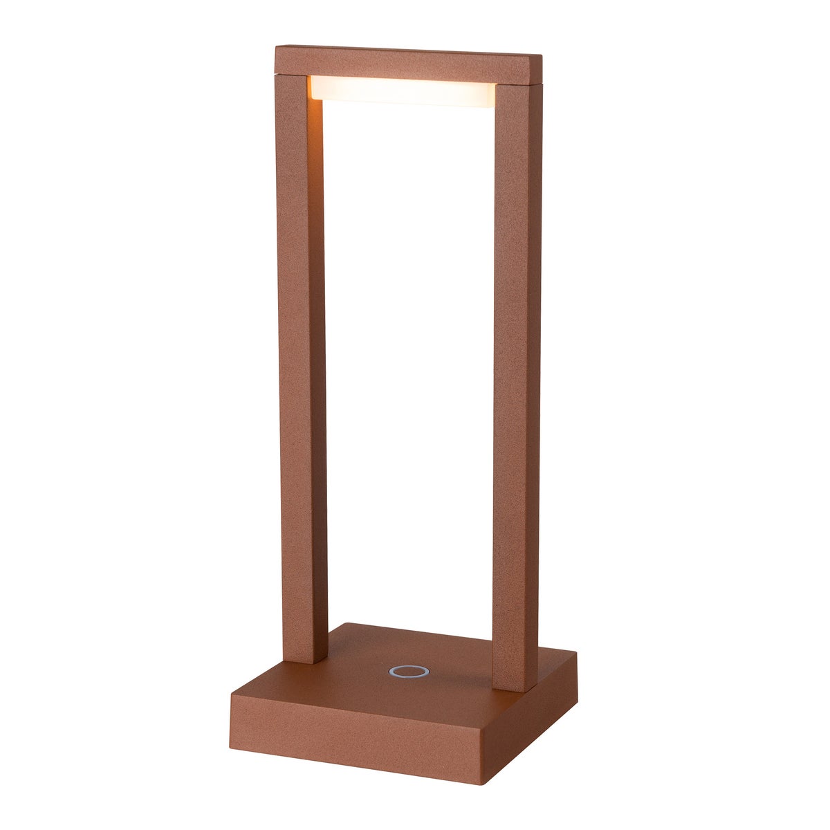 Tafellamp Fiorana LED oplaadbaar bruin Tafellamp Fiorana LED oplaadbaar bruin