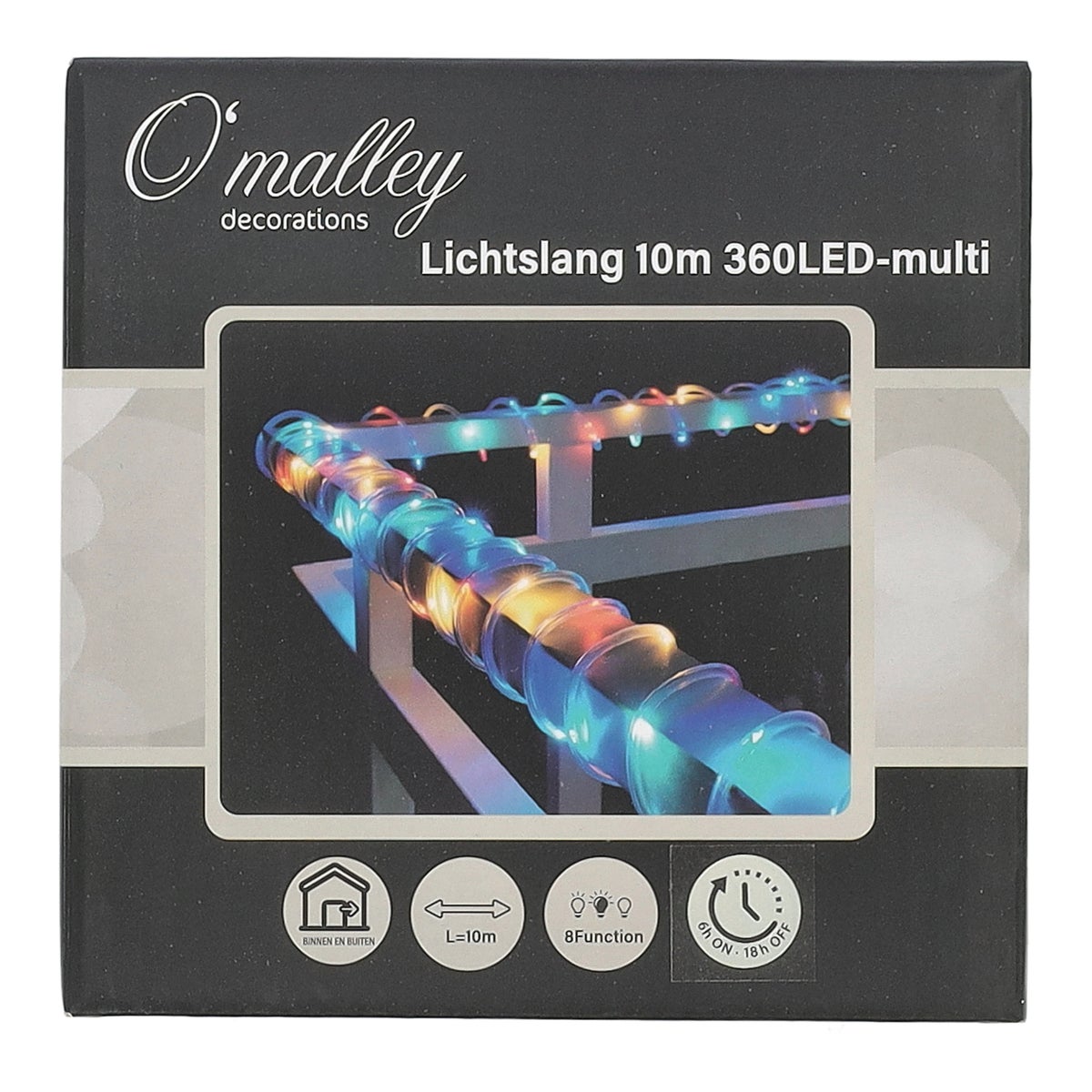 Lichtslang 10 m 360LED multi Lichtslang 10 m 360LED multi