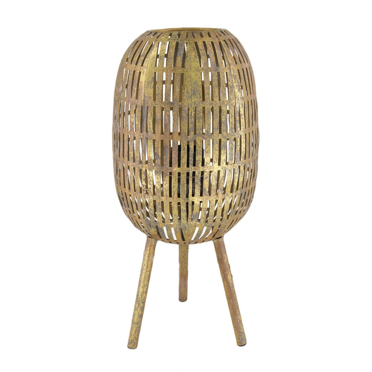 Tafellamp metaal 38 cm goud Tafellamp metaal 38 cm goud