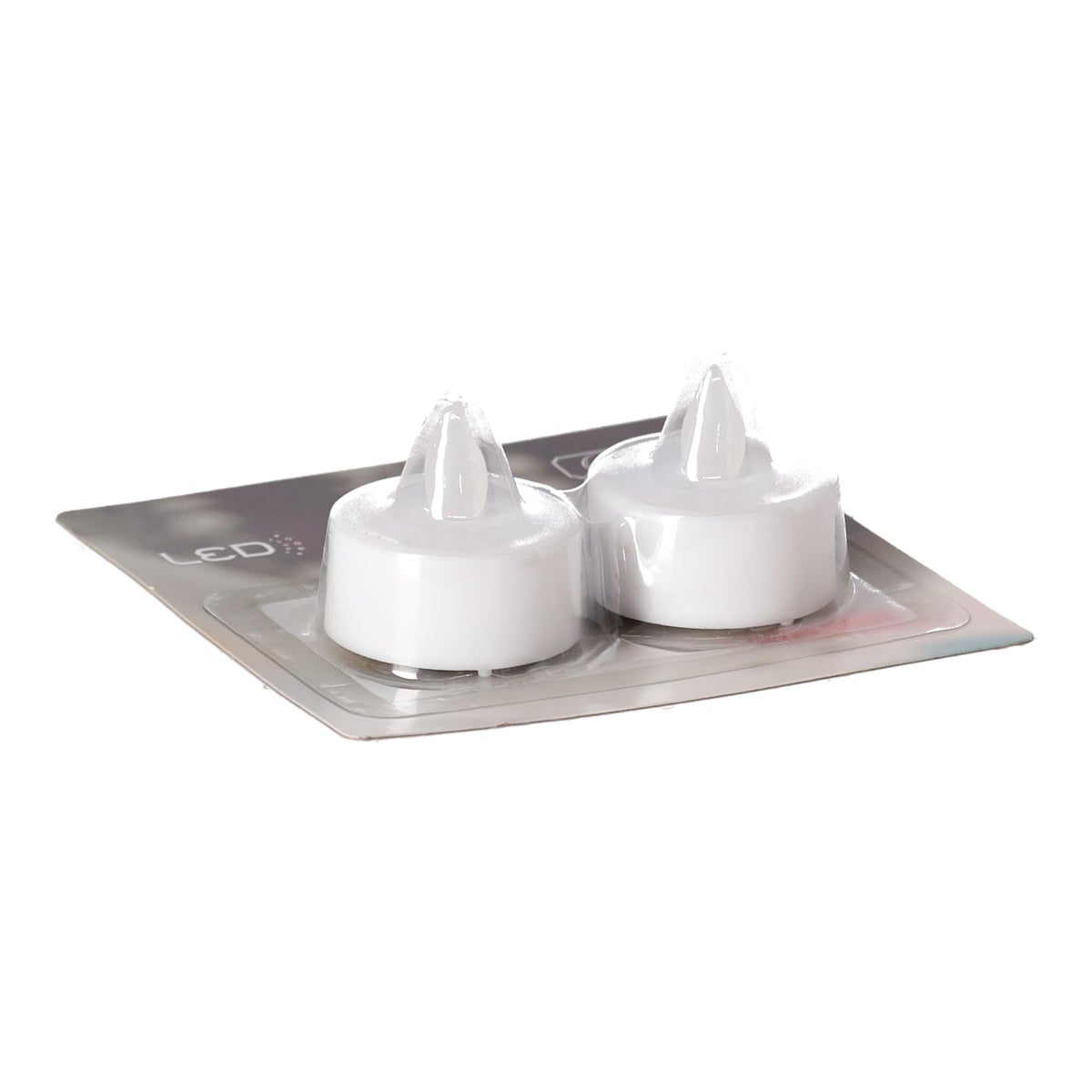 Theelicht LED flikkerend 2 stuks Theelicht LED flikkerend 2 stuks