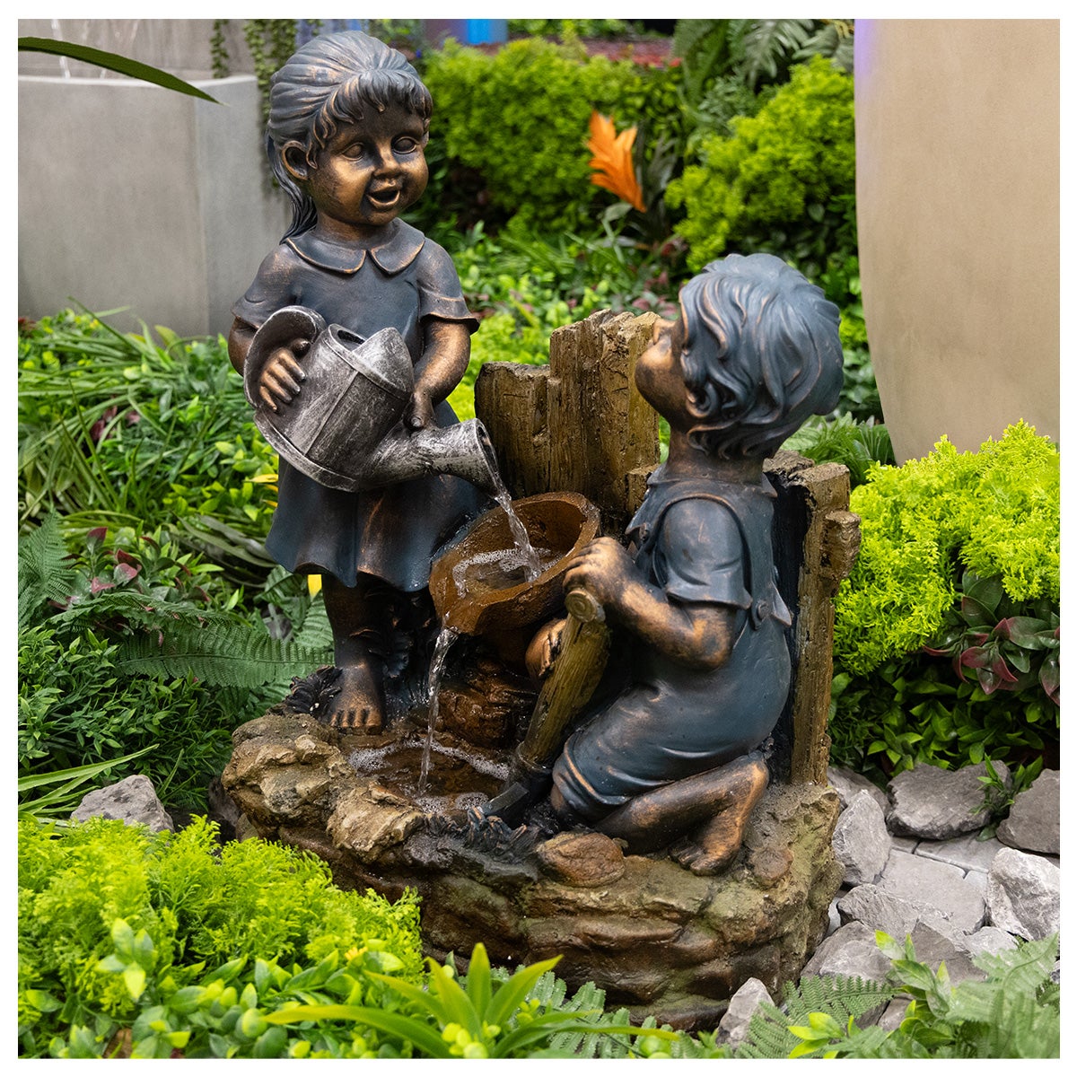 Waterpartij Downham 67 cm met LED Waterpartij Downham 67 cm met LED