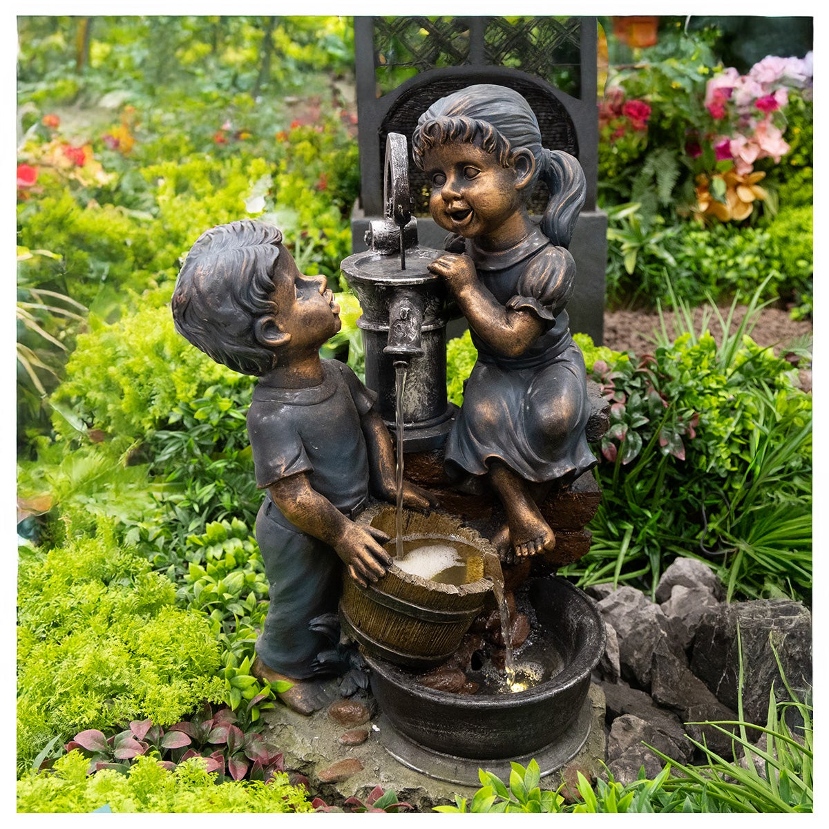 Waterpartij Bexwell 67 cm met LED Waterpartij Bexwell 67 cm met LED