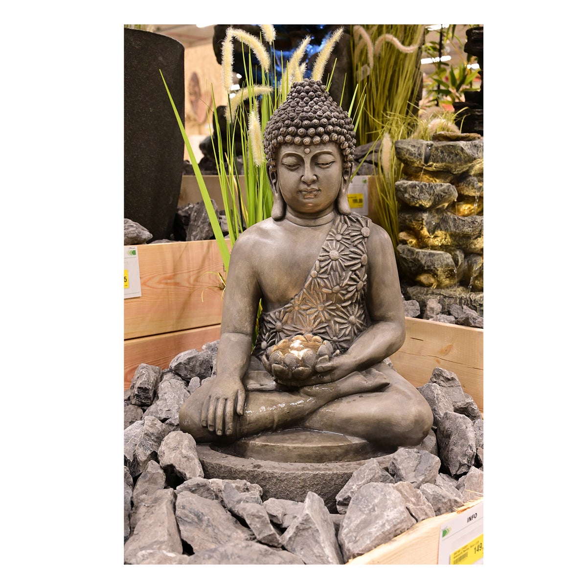 Waterpartij Beetley 70 cm met LED Waterpartij Beetley 70 cm met LED