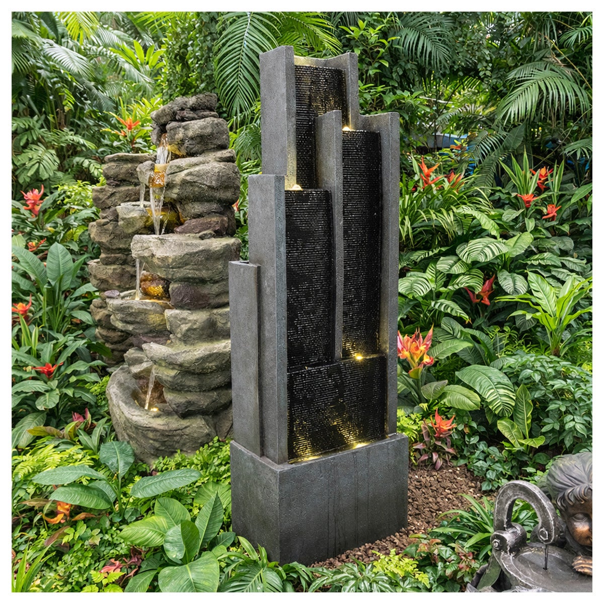 Waterpartij Hanington 130 cm met LED Waterpartij Hanington 130 cm met LED