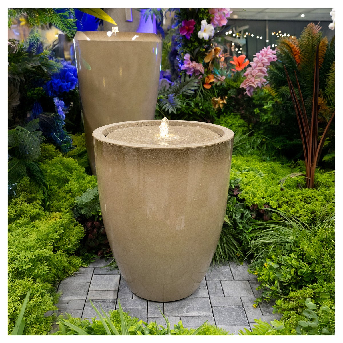 Waterpartij Clawson 53 cm met led Waterpartij Clawson 53 cm met led