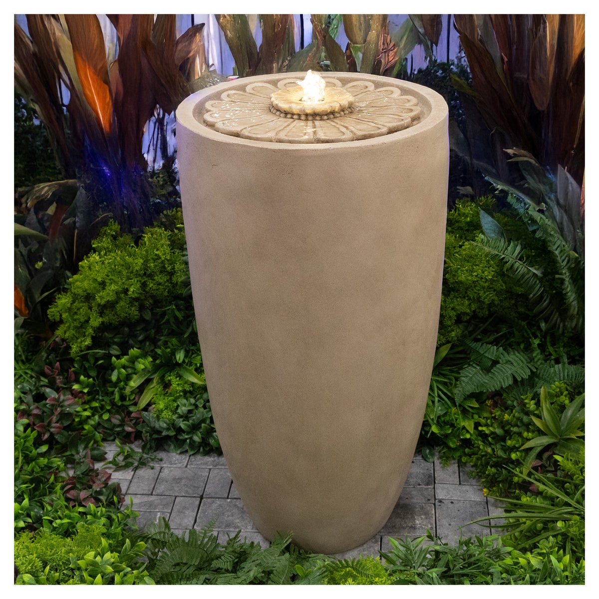 Waterpartij Cranworth 81 cm met LED Waterpartij Cranworth 81 cm met LED