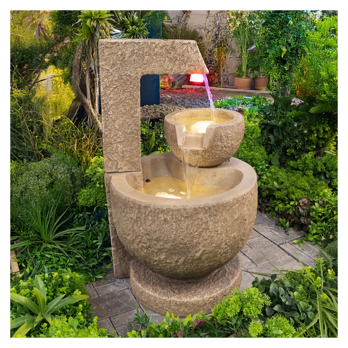 Waterpartij Melton 79 cm met LED Waterpartij Melton 79 cm met LED