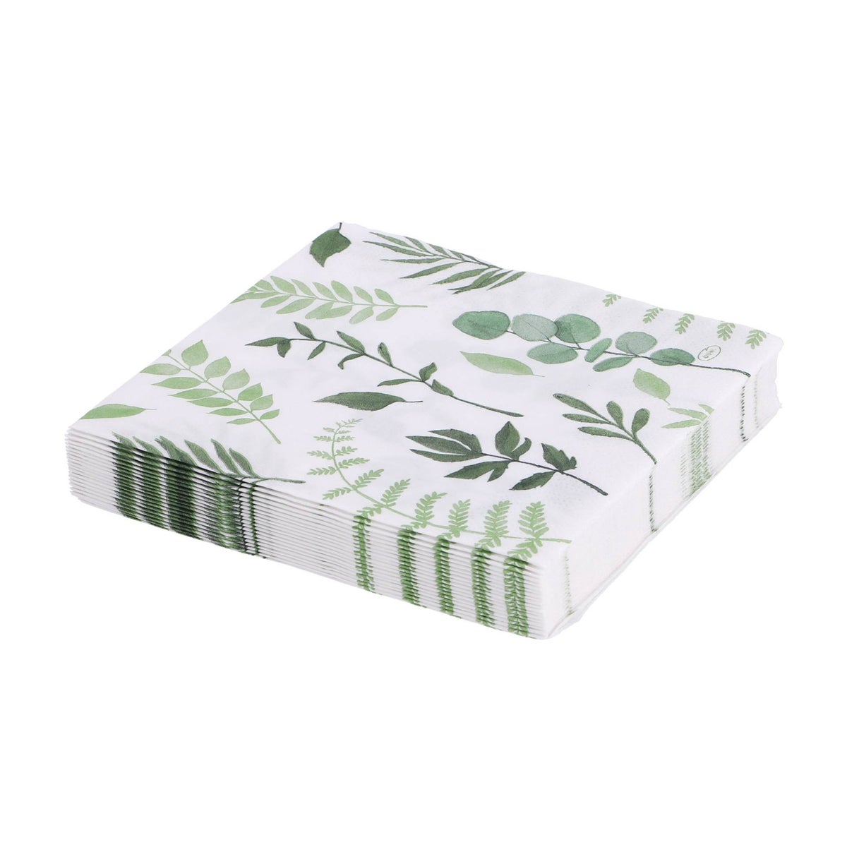 Servet 33 x 33 cm greenery 20 stuks Servet 33 x 33 cm greenery 20 stuks