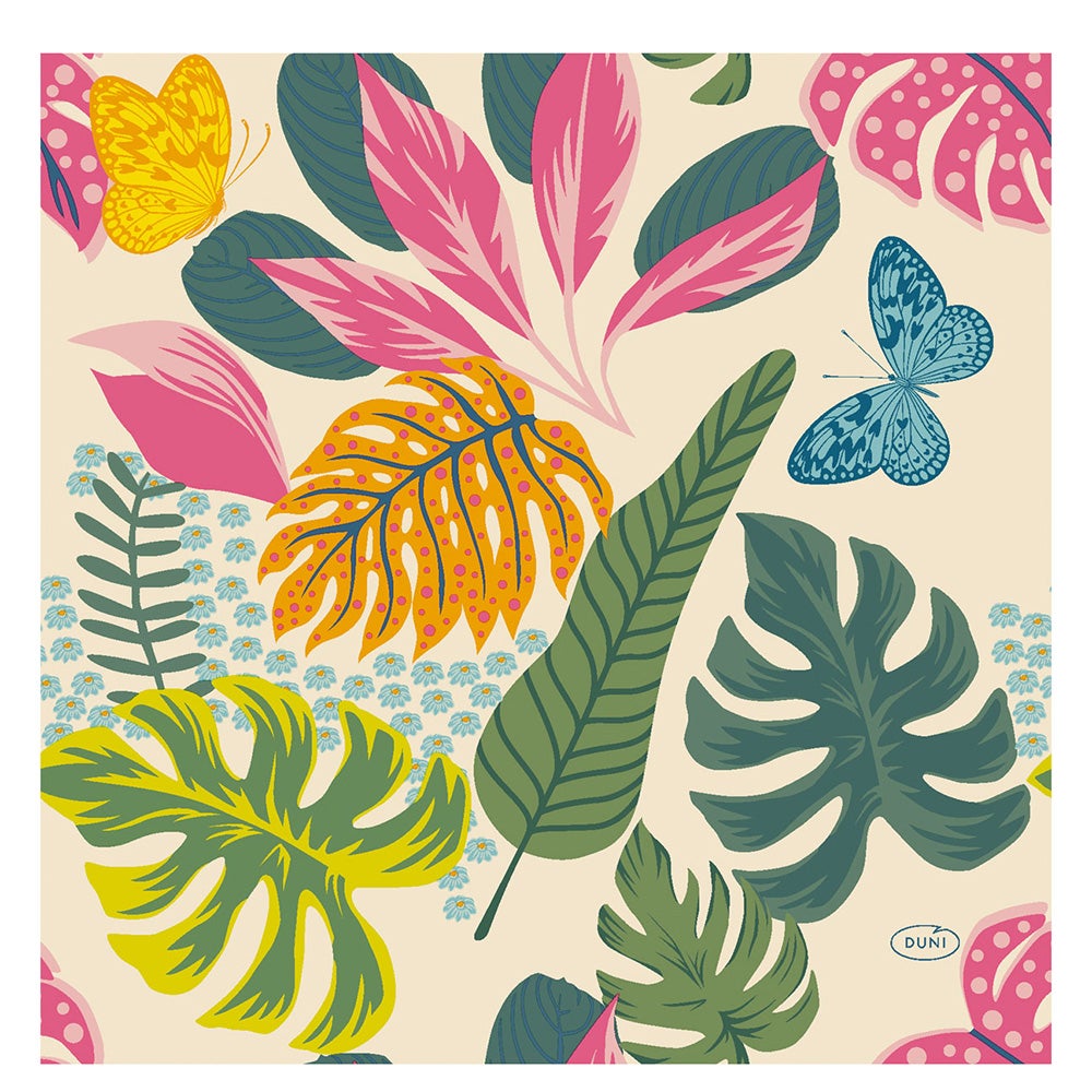 Servet 33 x 33 cm summertime 20 stuks Servet 33 x 33 cm summertime 20 stuks