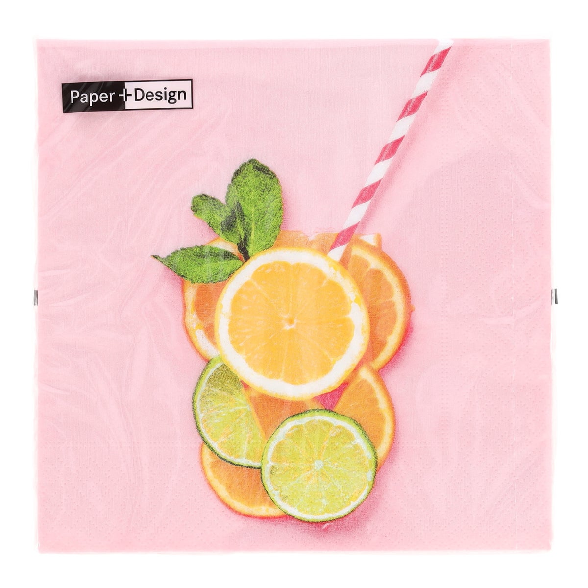 Servet 33 x 33 cm lemonade 20 stuks Servet 33 x 33 cm lemonade 20 stuks