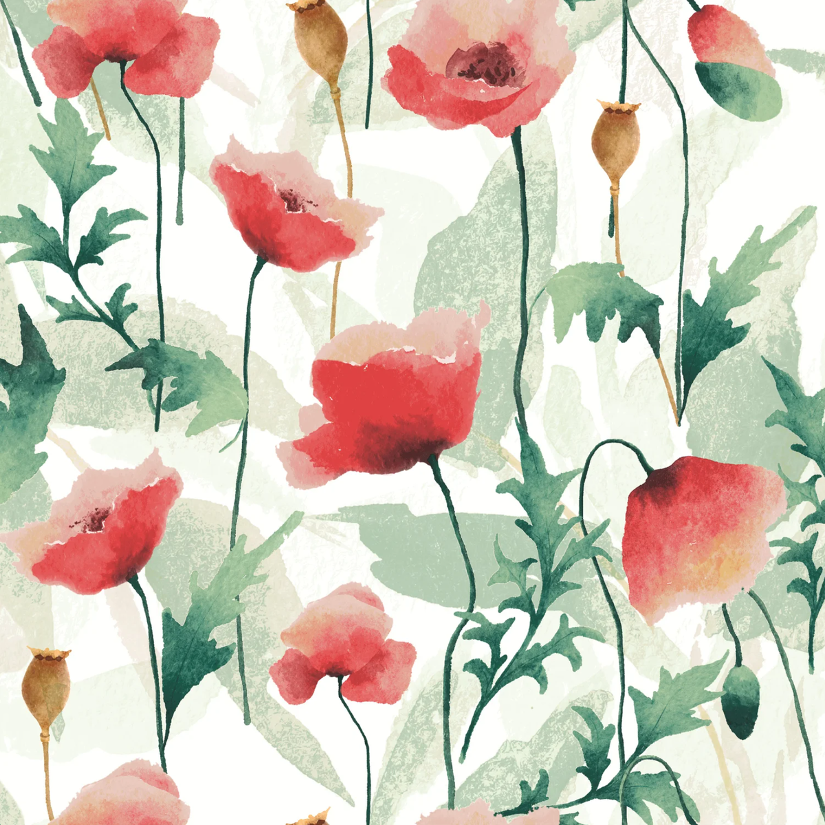 Servet 33 x 33 cm poppys delight 20st. Servet 33 x 33 cm poppys delight 20st.