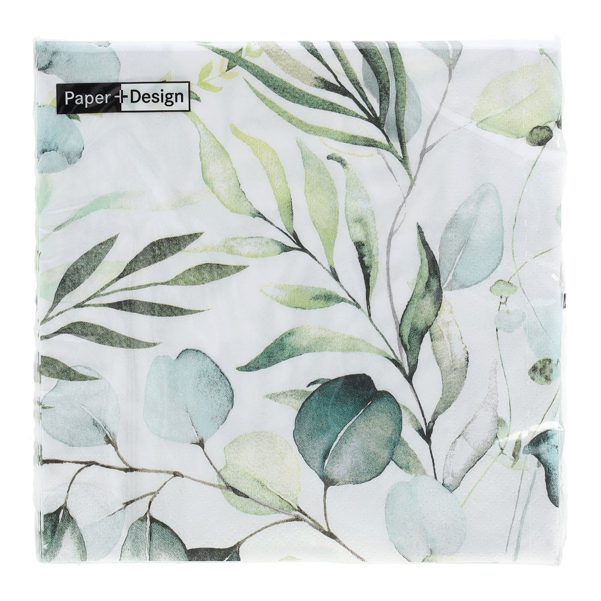Servet 33 x 33 cm eucalyptus 20 stuks Servet 33 x 33 cm eucalyptus 20 stuks