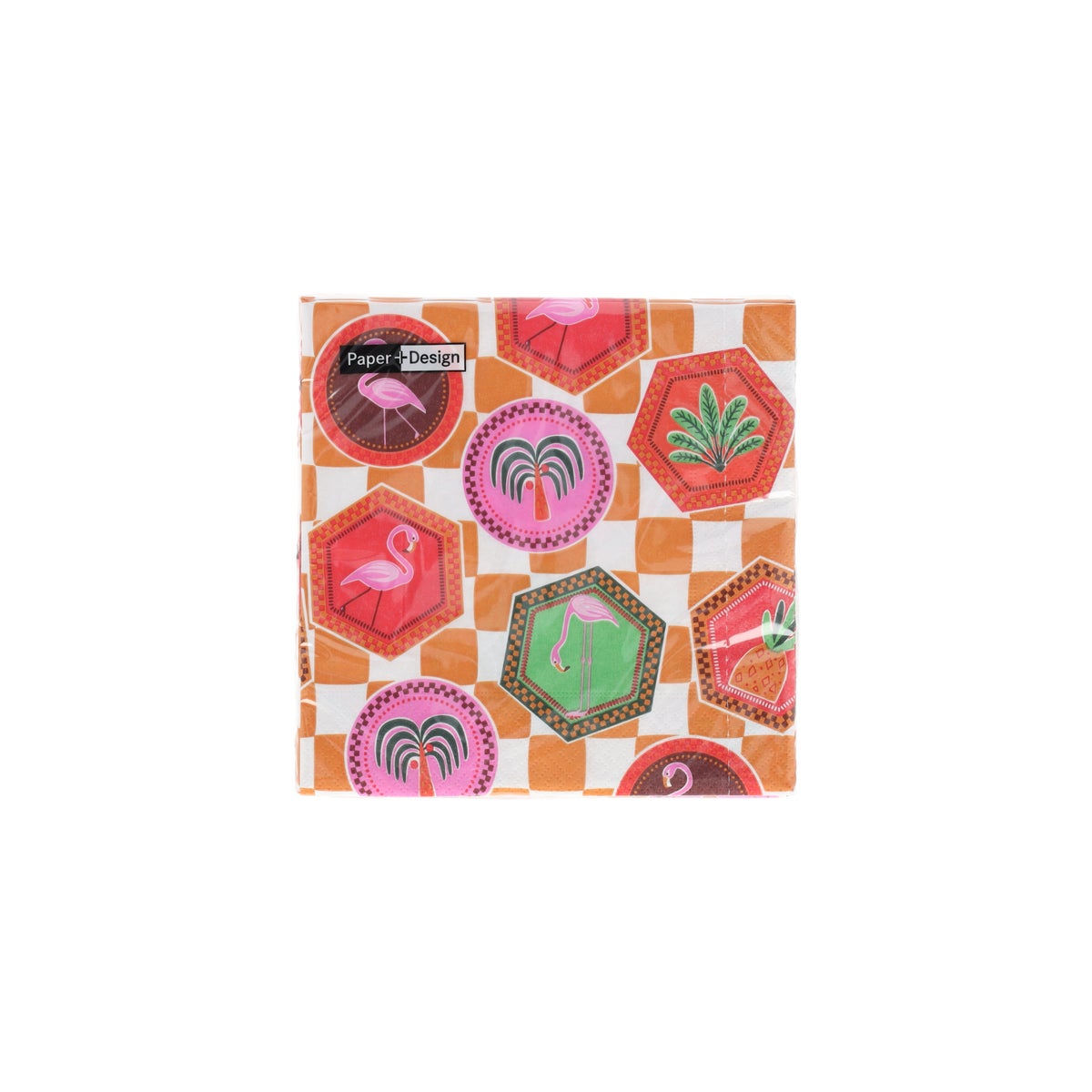 Servet 33 x 33 cm Cabana mix 20 stuks Servet 33 x 33 cm Cabana mix 20 stuks