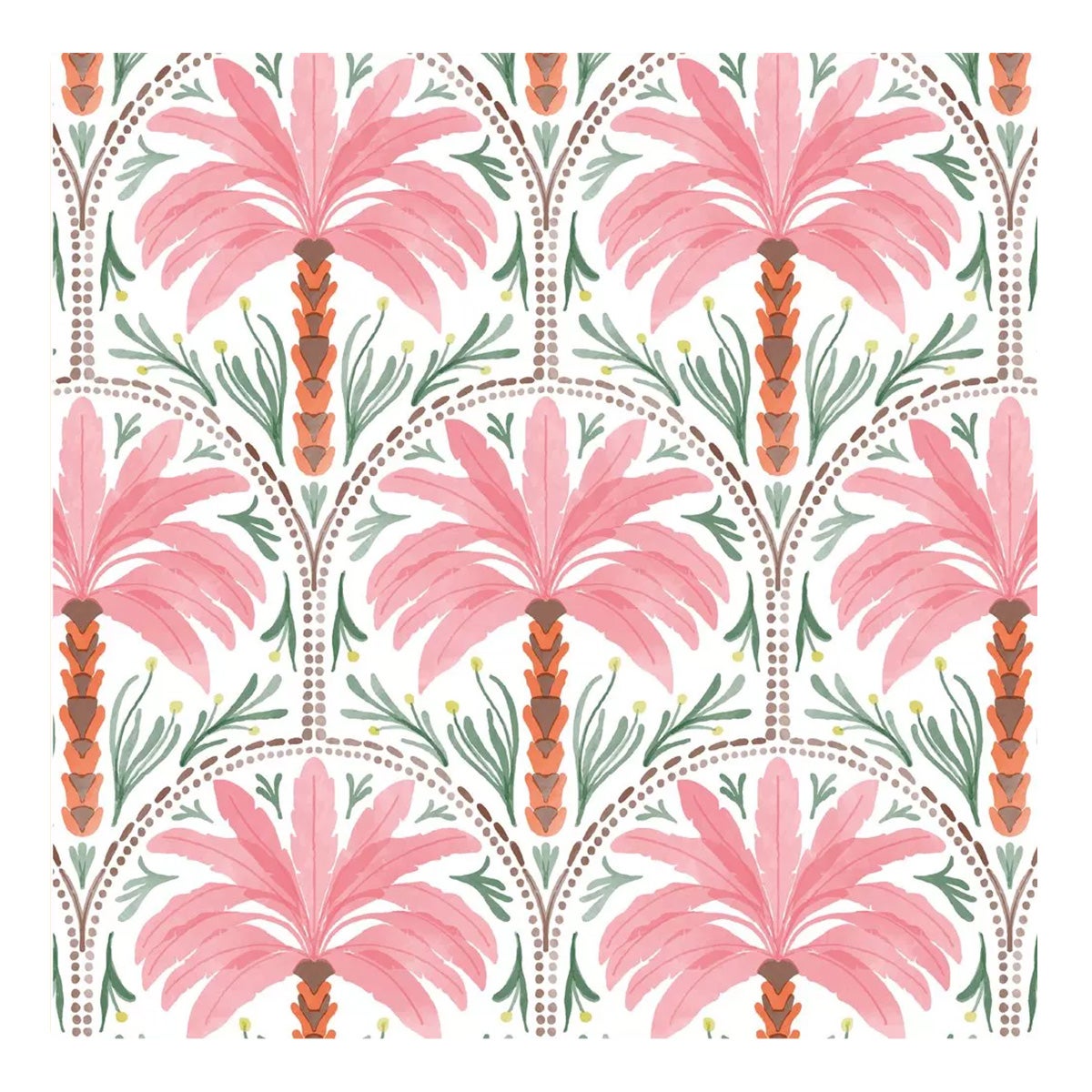 Servet 33 x 33 cm Palm oasis 20 stuks Servet 33 x 33 cm Palm oasis 20 stuks