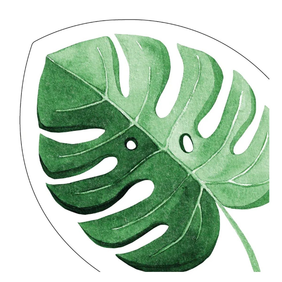 Servet Silhouettes Jungle Leaf 12 stuks Servet Silhouettes Jungle Leaf 12 stuks
