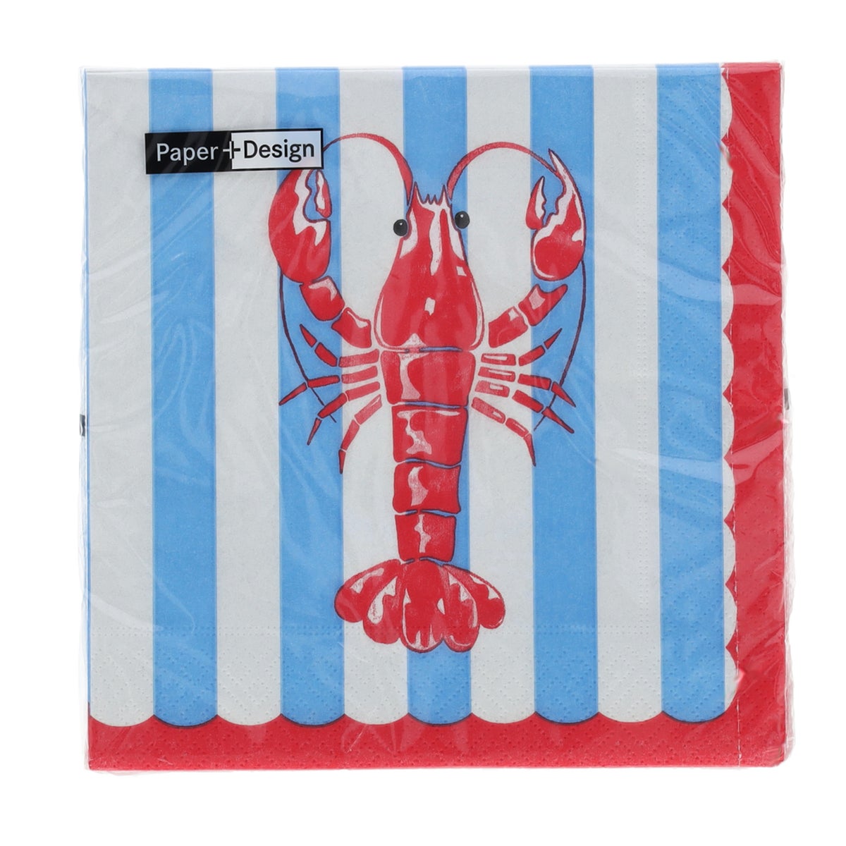 Servet 33 x 33 cm Crayfish tide 20 stuks Servet 33 x 33 cm Crayfish tide 20 stuks