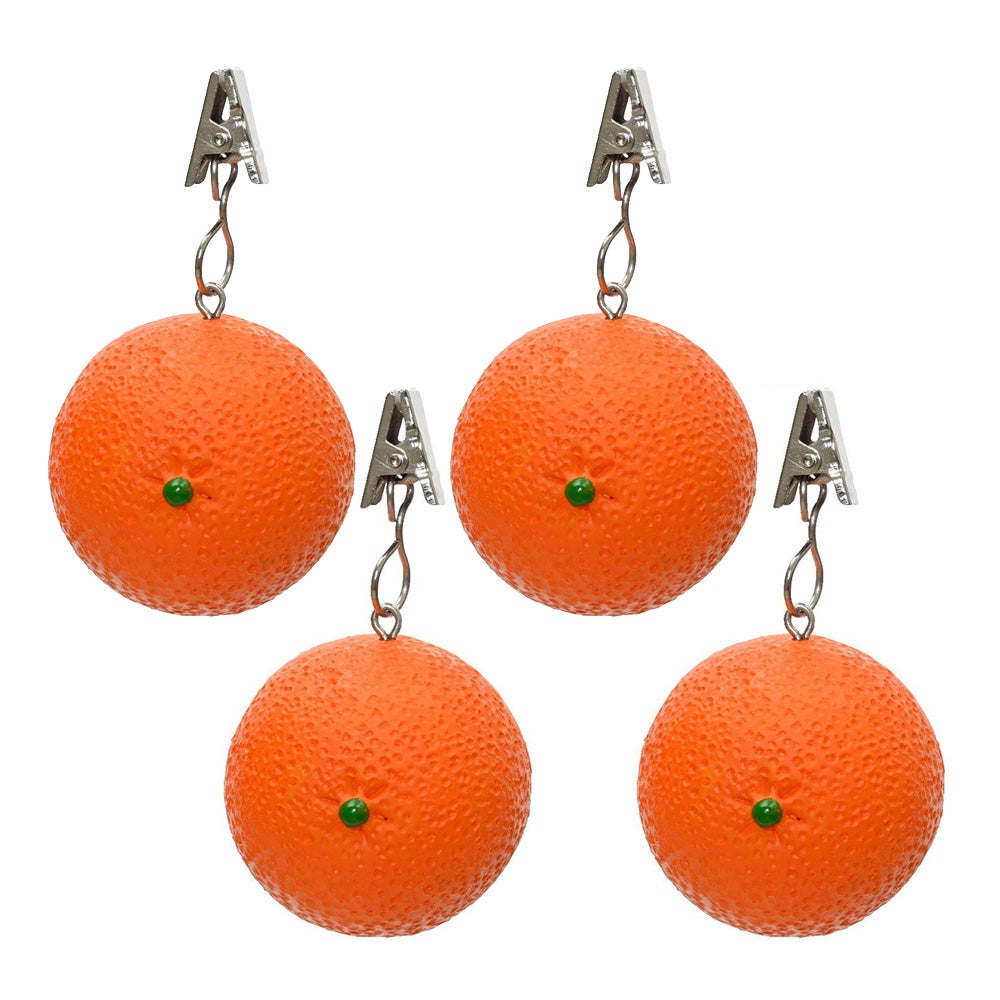 Tafelkleedgewicht sinaasappel 4st. Tafelkleedgewicht sinaasappel 4st.