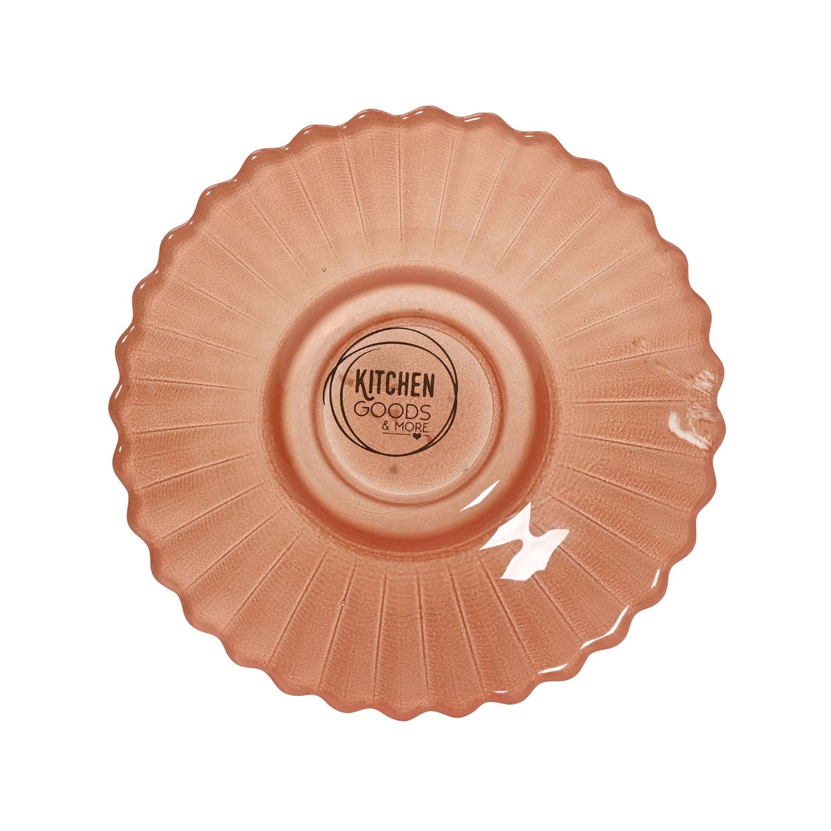 Bord glas flower 10 cm Bord glas flower 10 cm