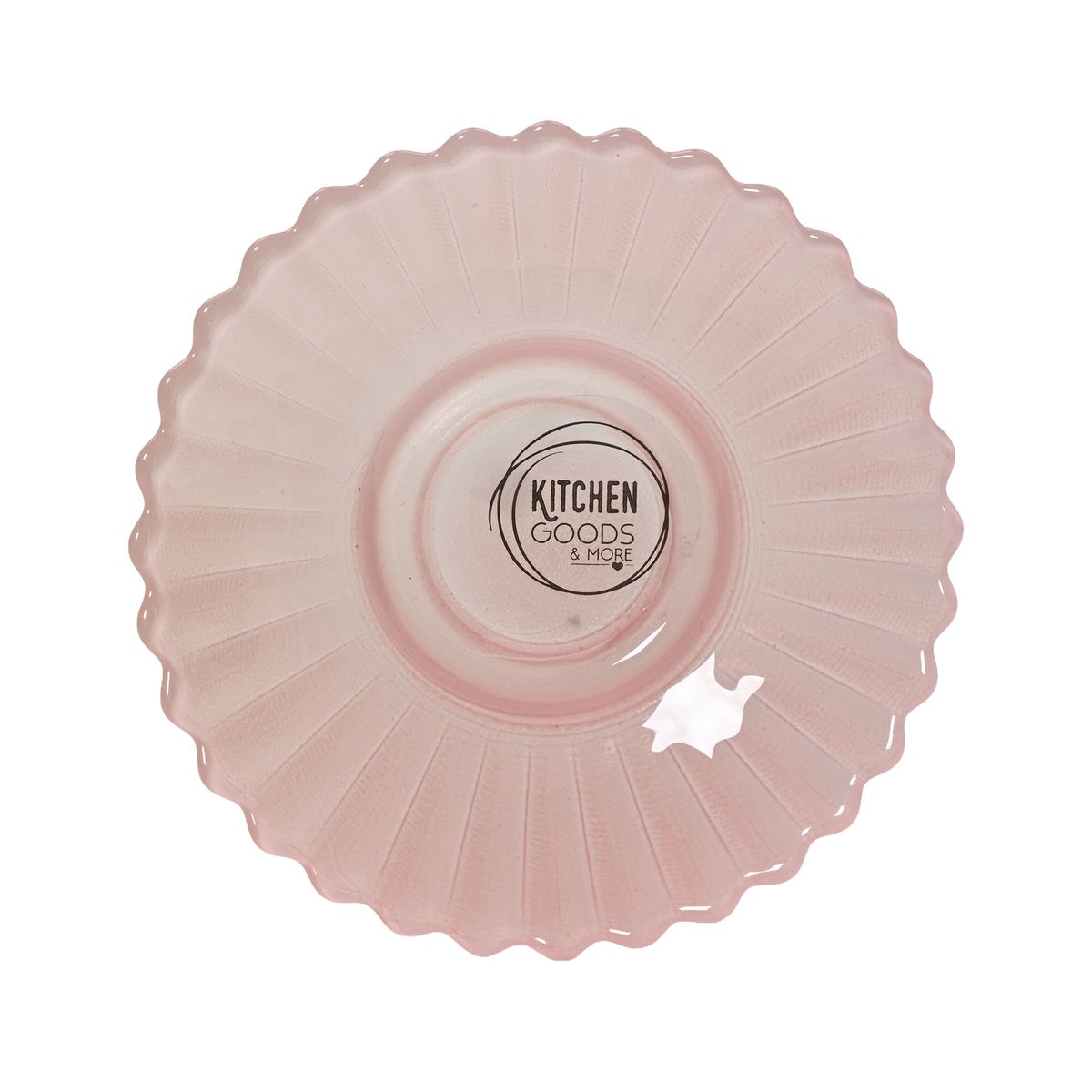 Bord glas flower 10 cm Bord glas flower 10 cm