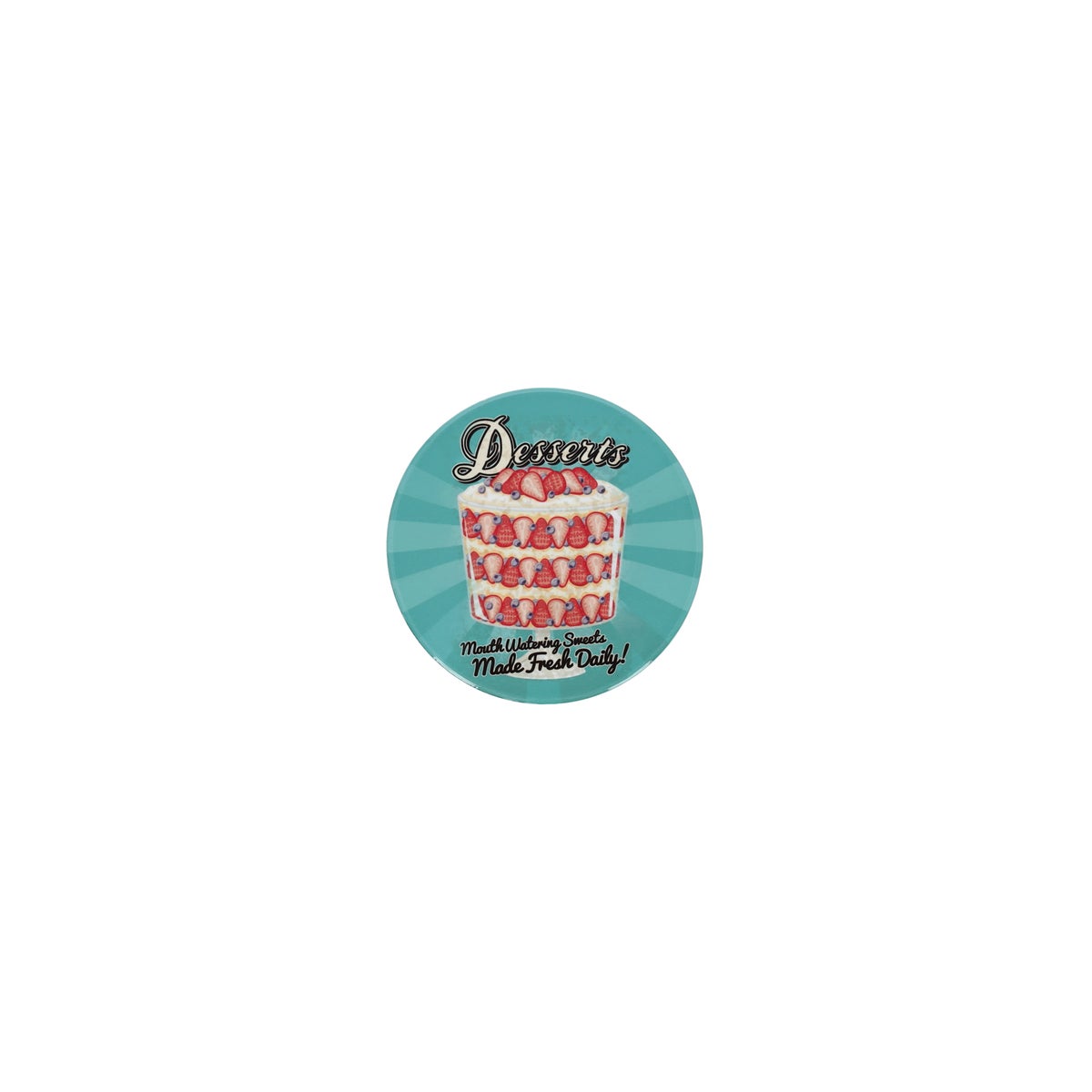Onderzetter rond bakery 10 cm Onderzetter rond bakery 10 cm