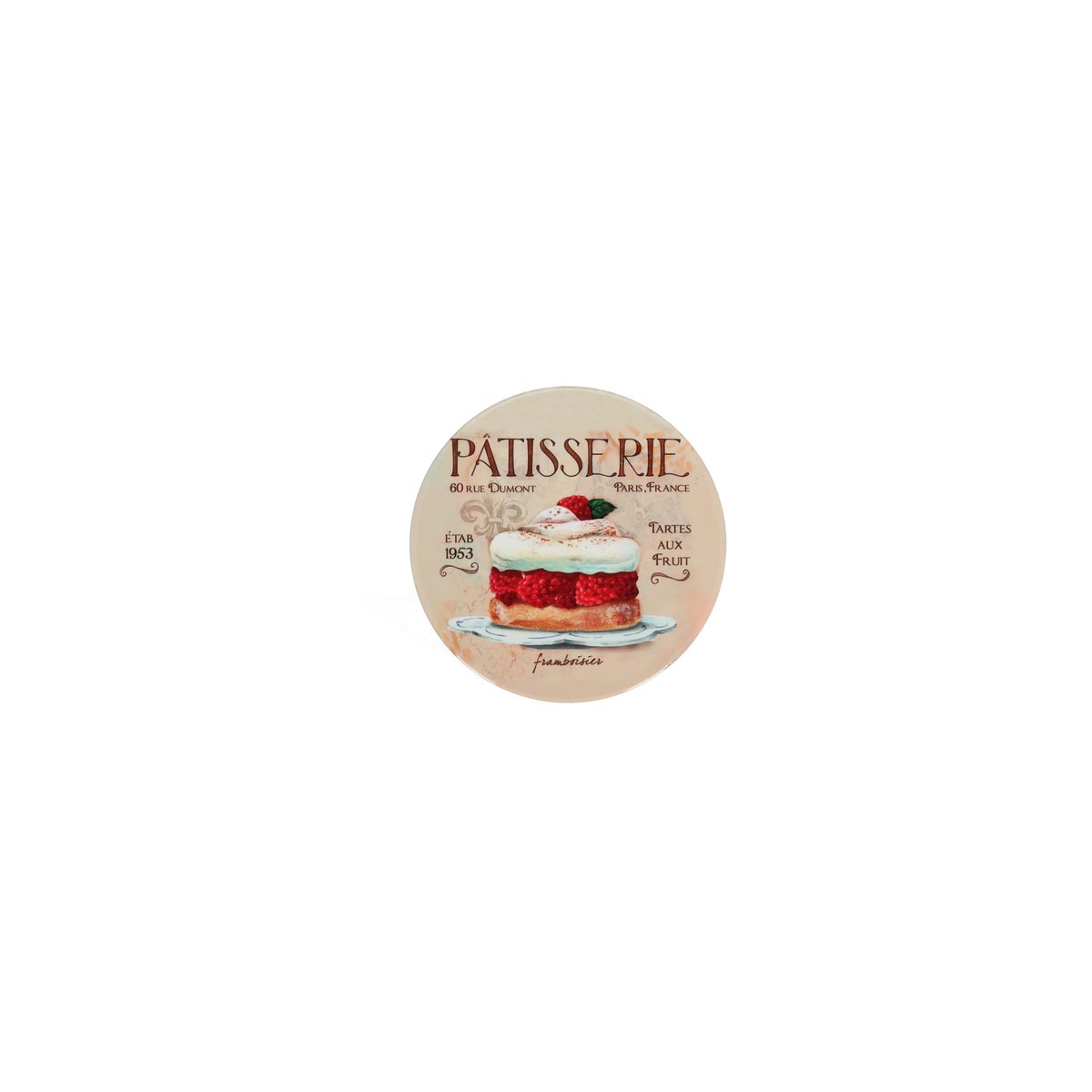 Onderzetter rond bakery 10 cm Onderzetter rond bakery 10 cm