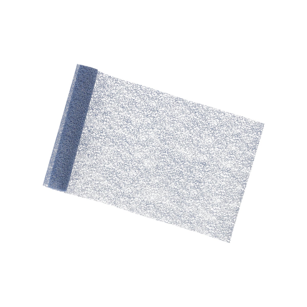 Loper net glitter blauw 28x300cm Loper net glitter blauw 28x300cm