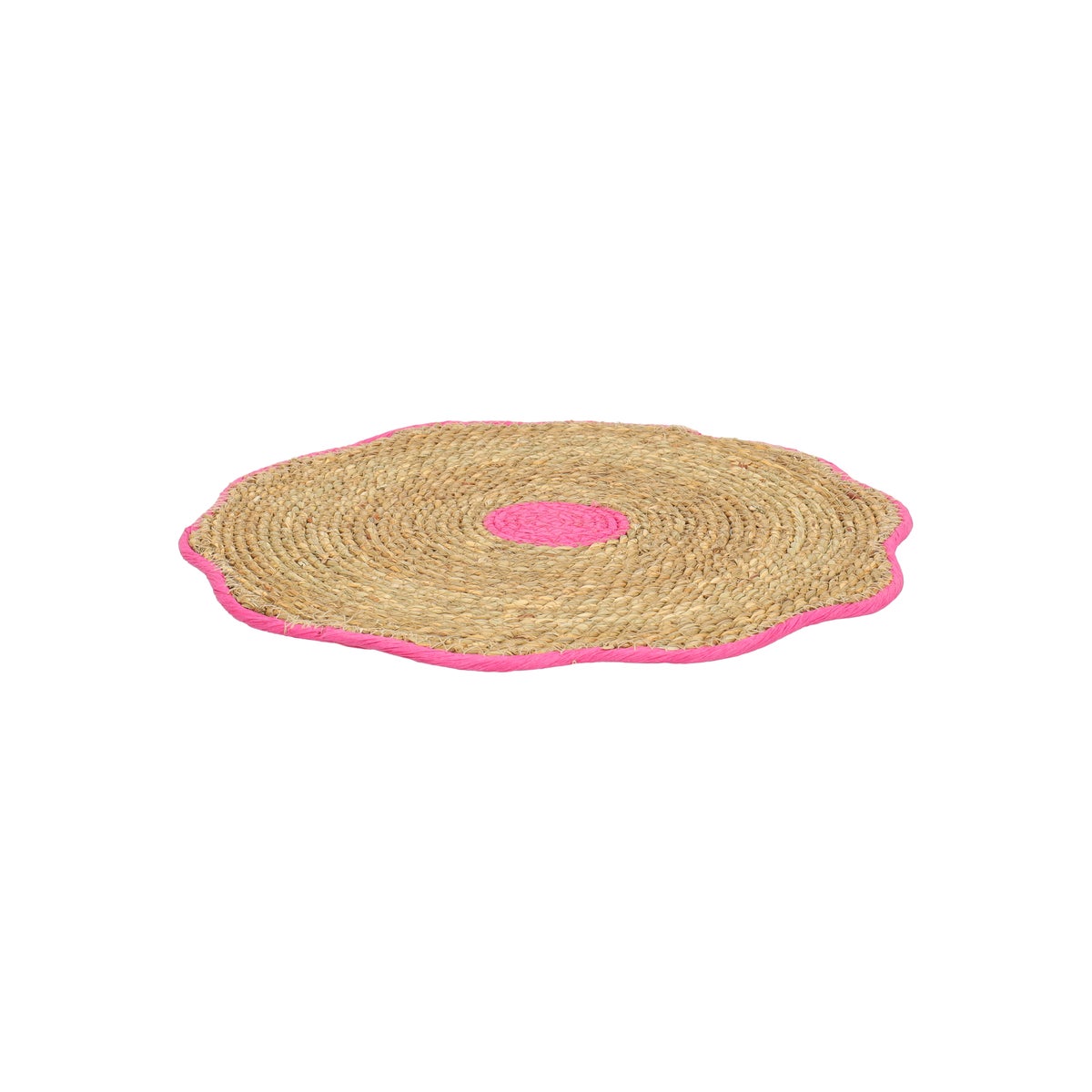 Placemat bloem 38 cm roze Placemat bloem 38 cm roze