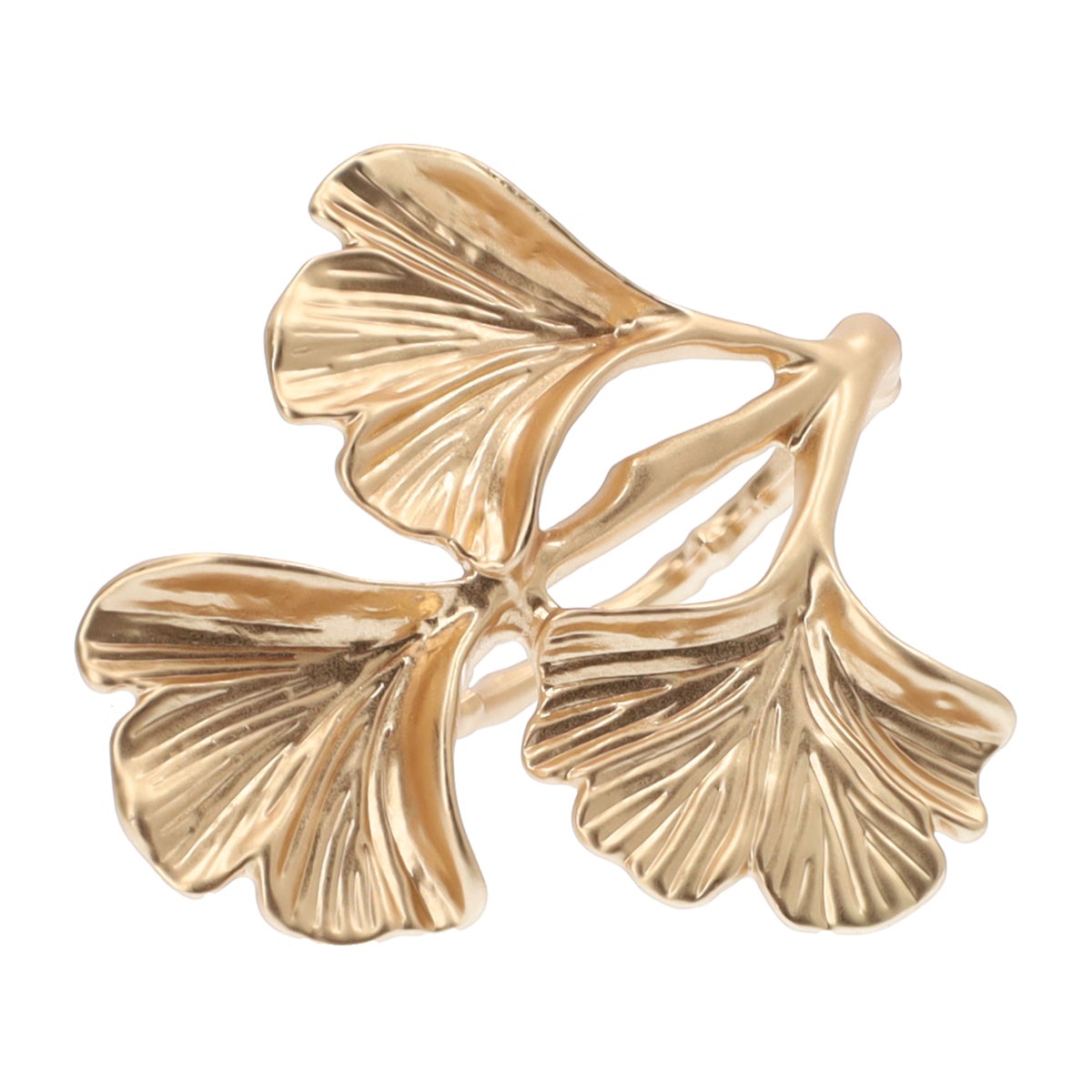 Servetring blad goud Servetring blad goud
