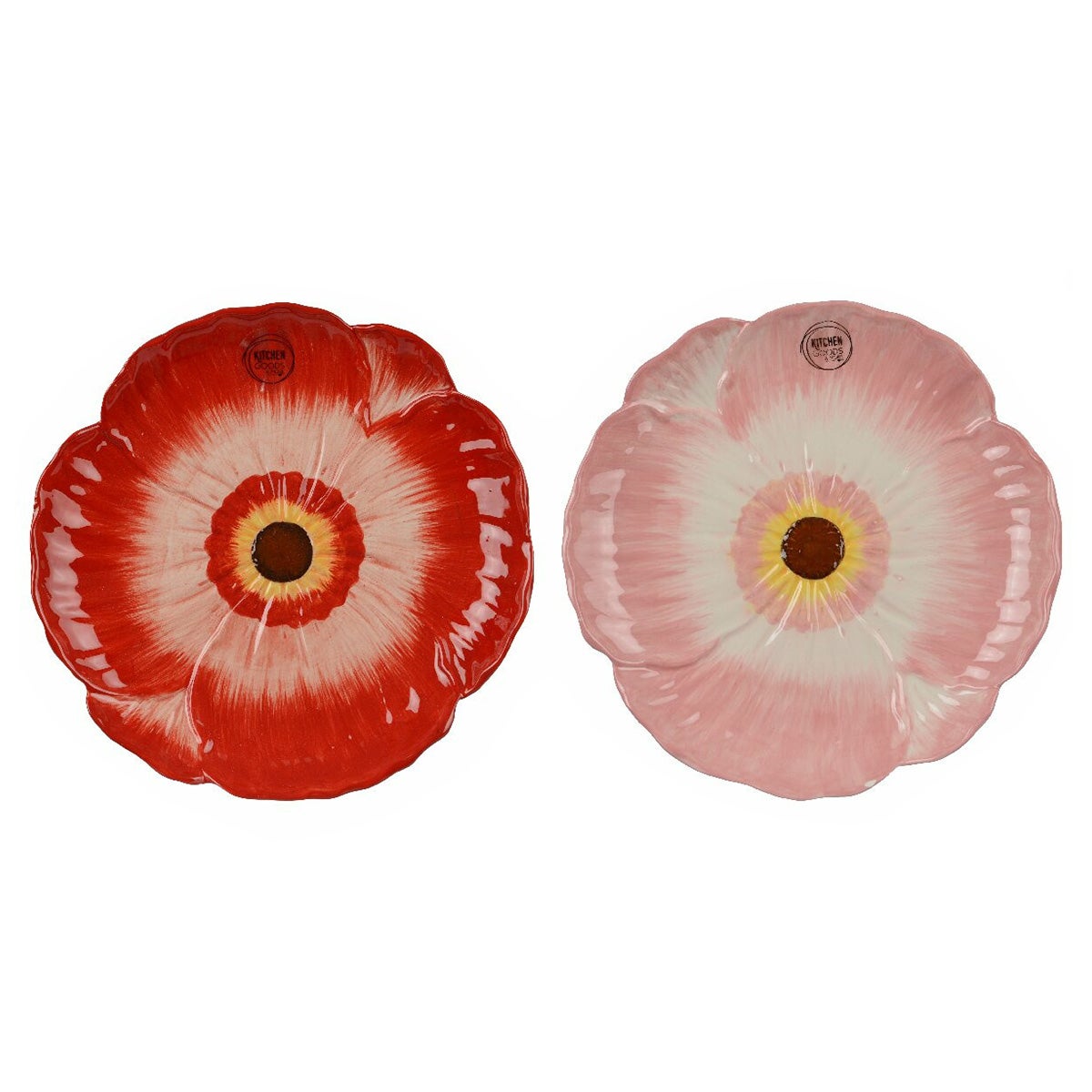 Ontbijtbord Poppy 22 cm glas Ontbijtbord Poppy 22 cm glas