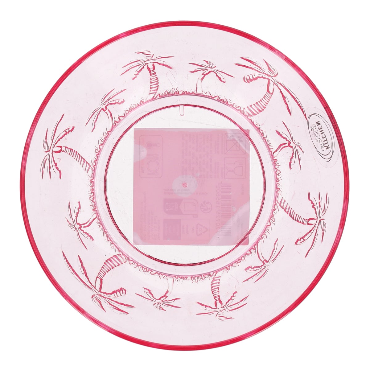 Schaal palm roze 7 cm Schaal palm roze 7 cm