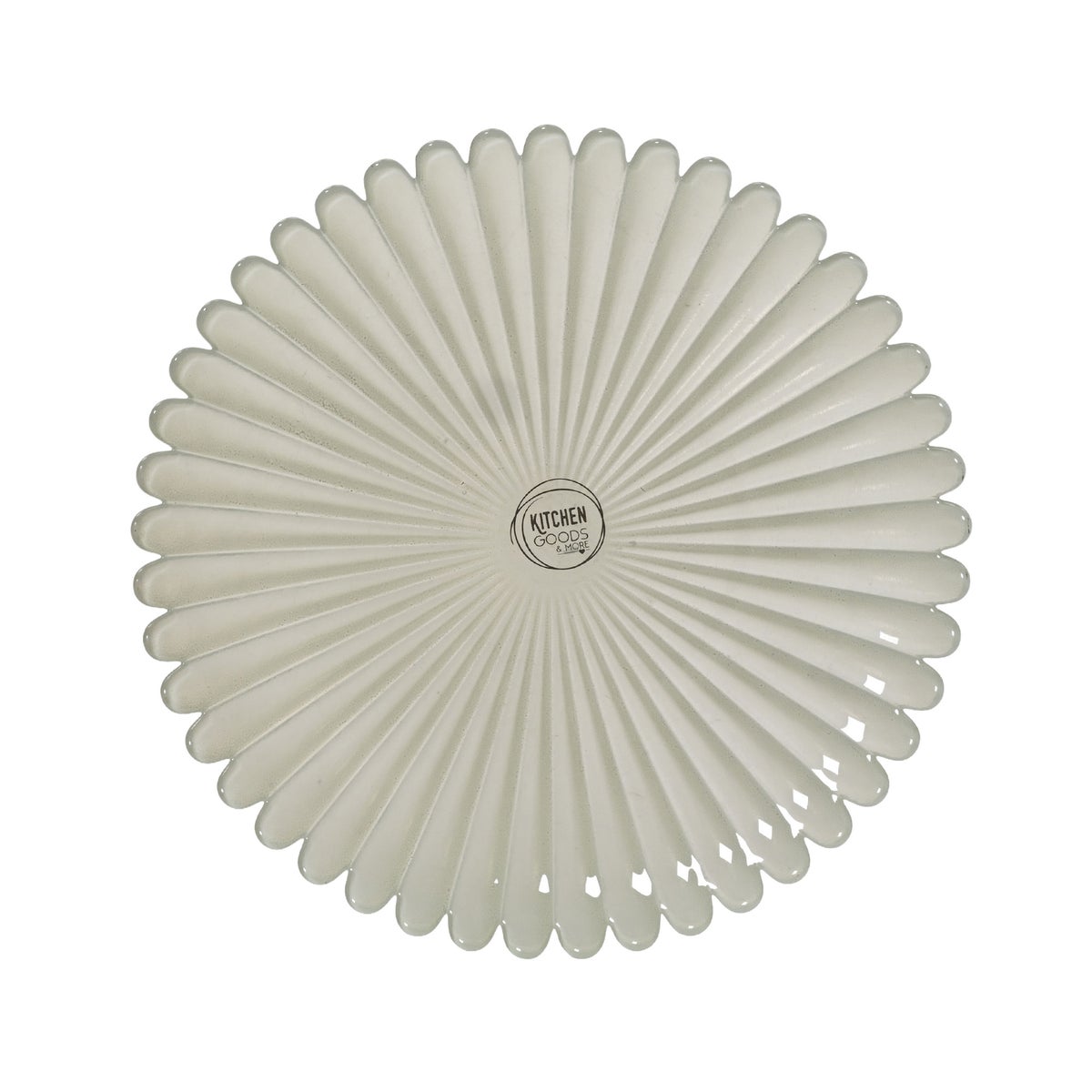 Bord glas flower 21 cm Bord glas flower 21 cm