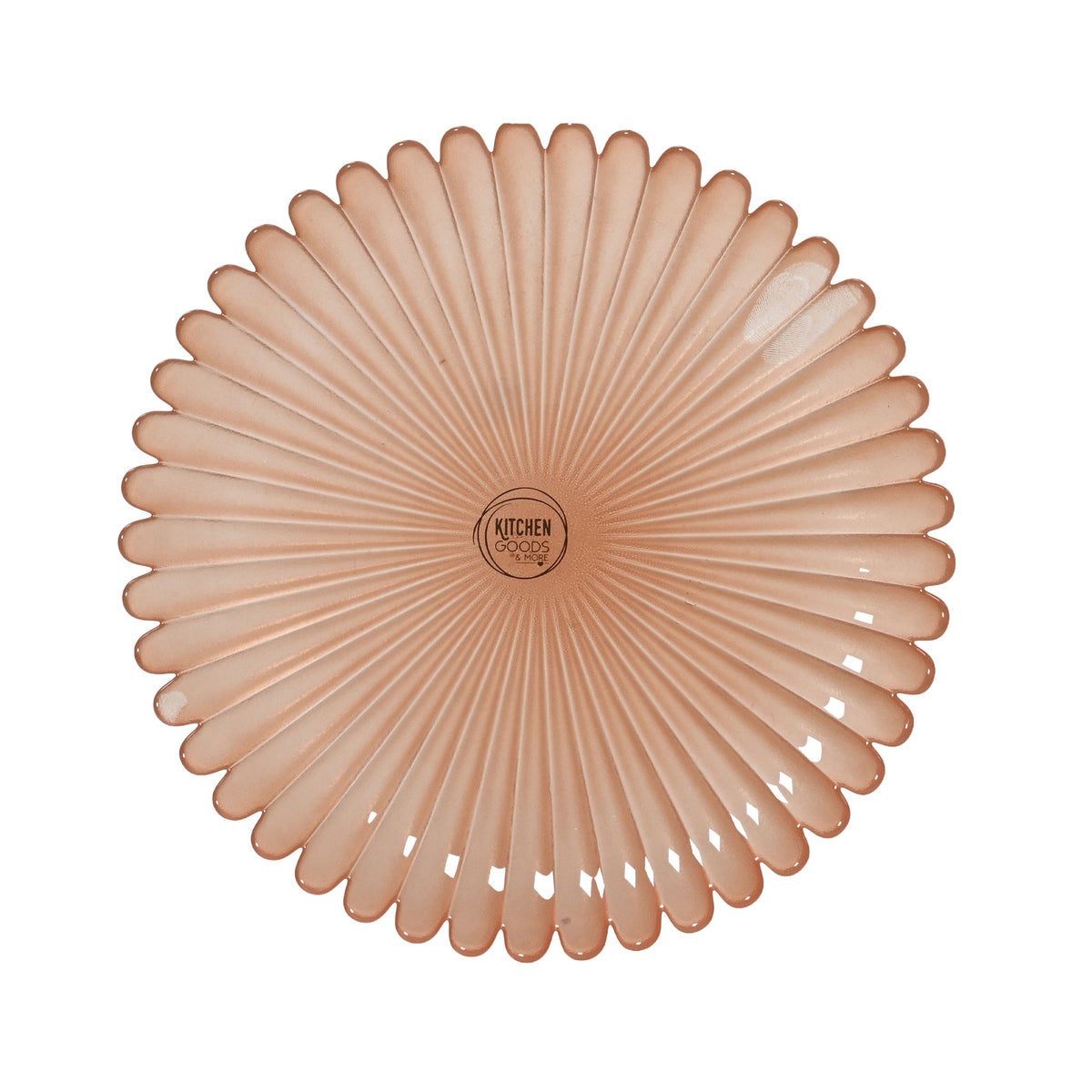 Bord glas flower 21 cm Bord glas flower 21 cm