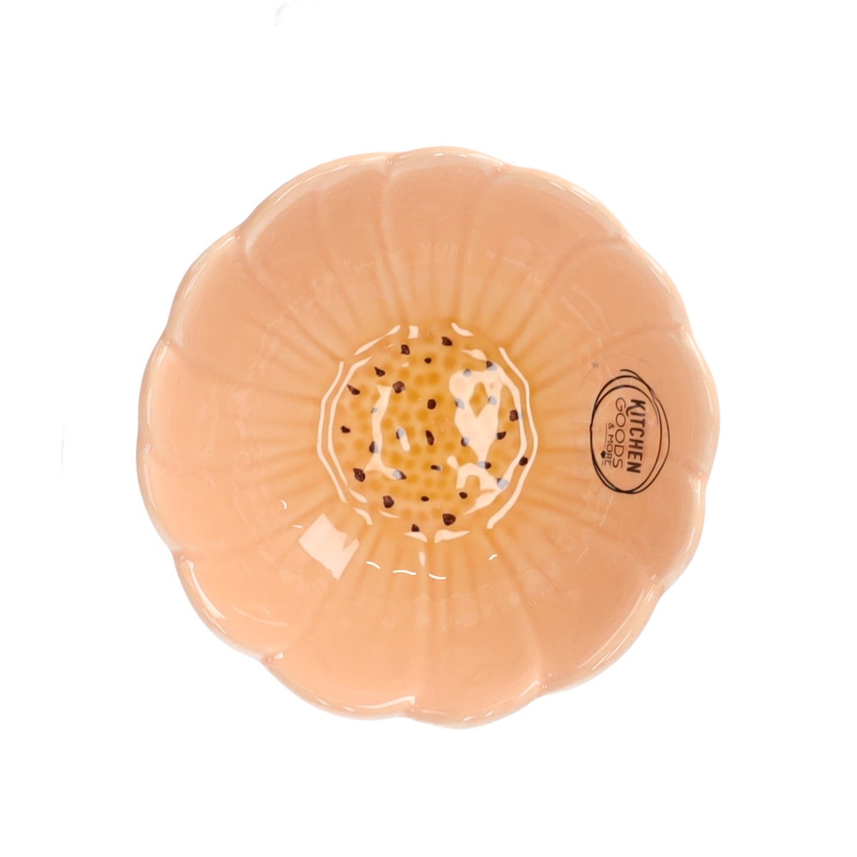 Schaal bloem perzik 11 cm Schaal bloem perzik 11 cm