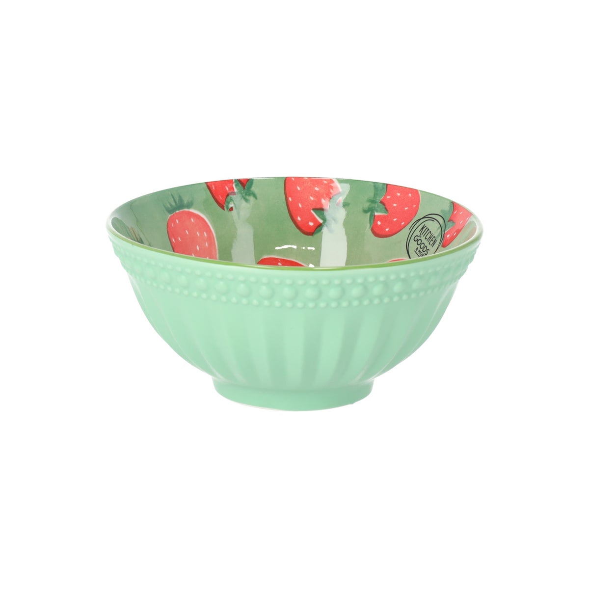 Schaal aardbei 15 cm 2 assorti Schaal aardbei 15 cm 2 assorti