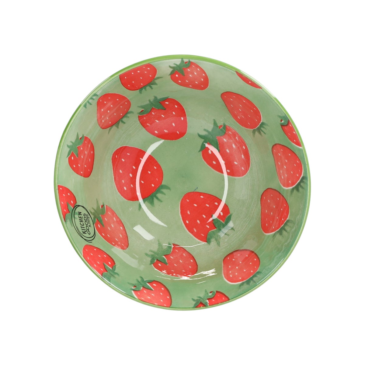 Schaal aardbei 15 cm 2 assorti Schaal aardbei 15 cm 2 assorti