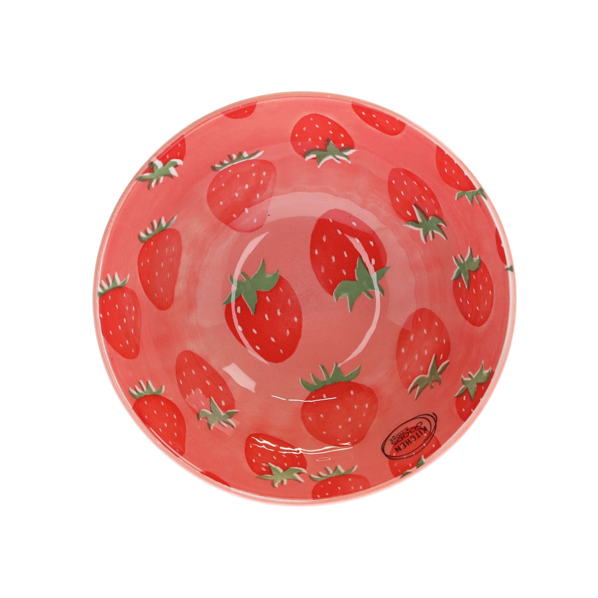 Schaal aardbei 15 cm 2 assorti Schaal aardbei 15 cm 2 assorti