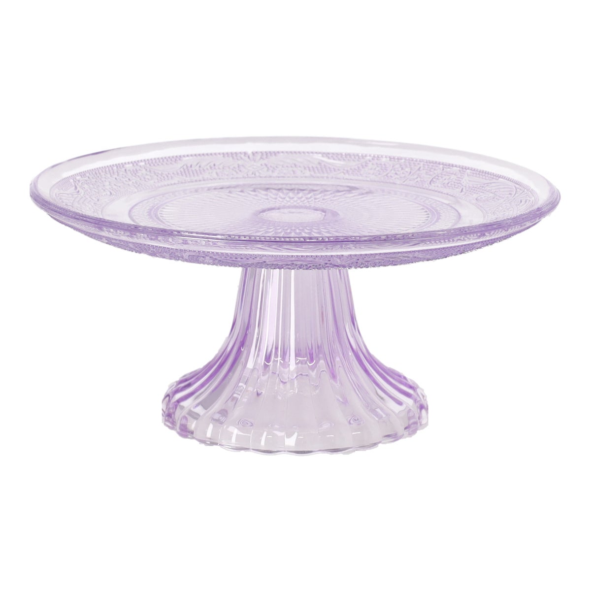 Etagere glas lila 20 cm Etagere glas lila 20 cm