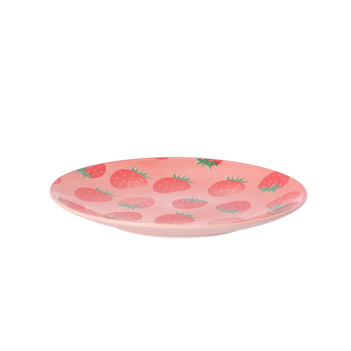 Bord aardbei 21 cm 2 assorti Bord aardbei 21 cm 2 assorti