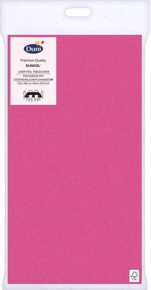 Tafelkleed Dunicel 118 x 180 cm Fuchsia Tafelkleed Dunicel 118 x 180 cm Fuchsia