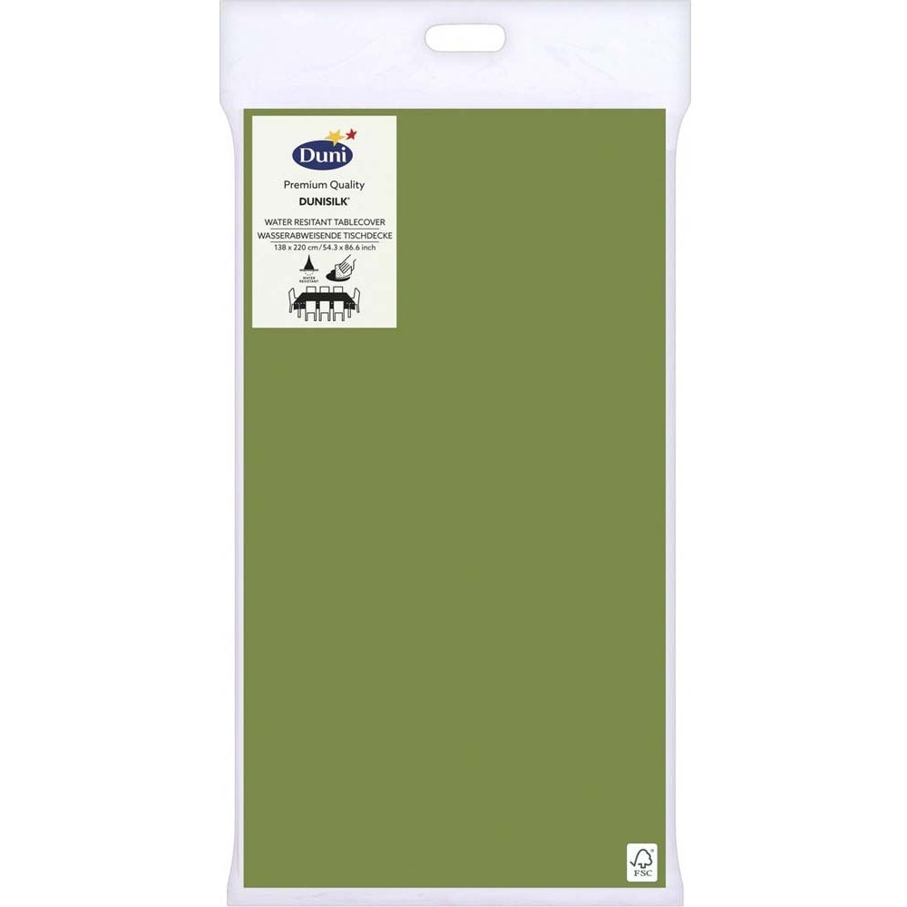 Tafelkleed Silk 138 x 220 cm leaf green Tafelkleed Silk 138 x 220 cm leaf green