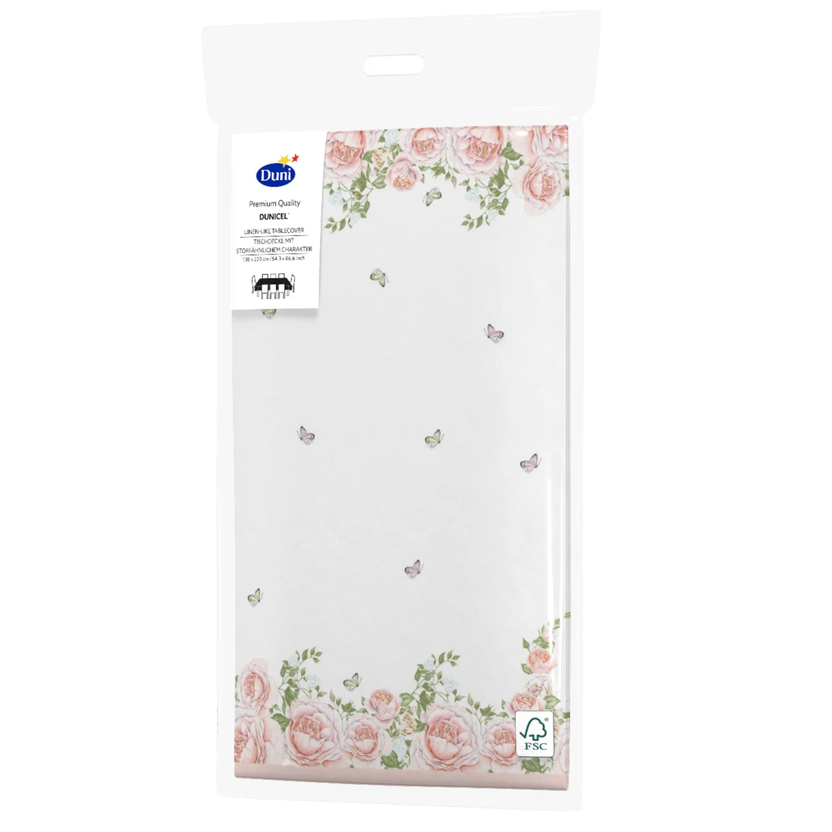 Tafelkleed Dunicel 138 x 220 cm rose glory Tafelkleed Dunicel 138 x 220 cm rose glory