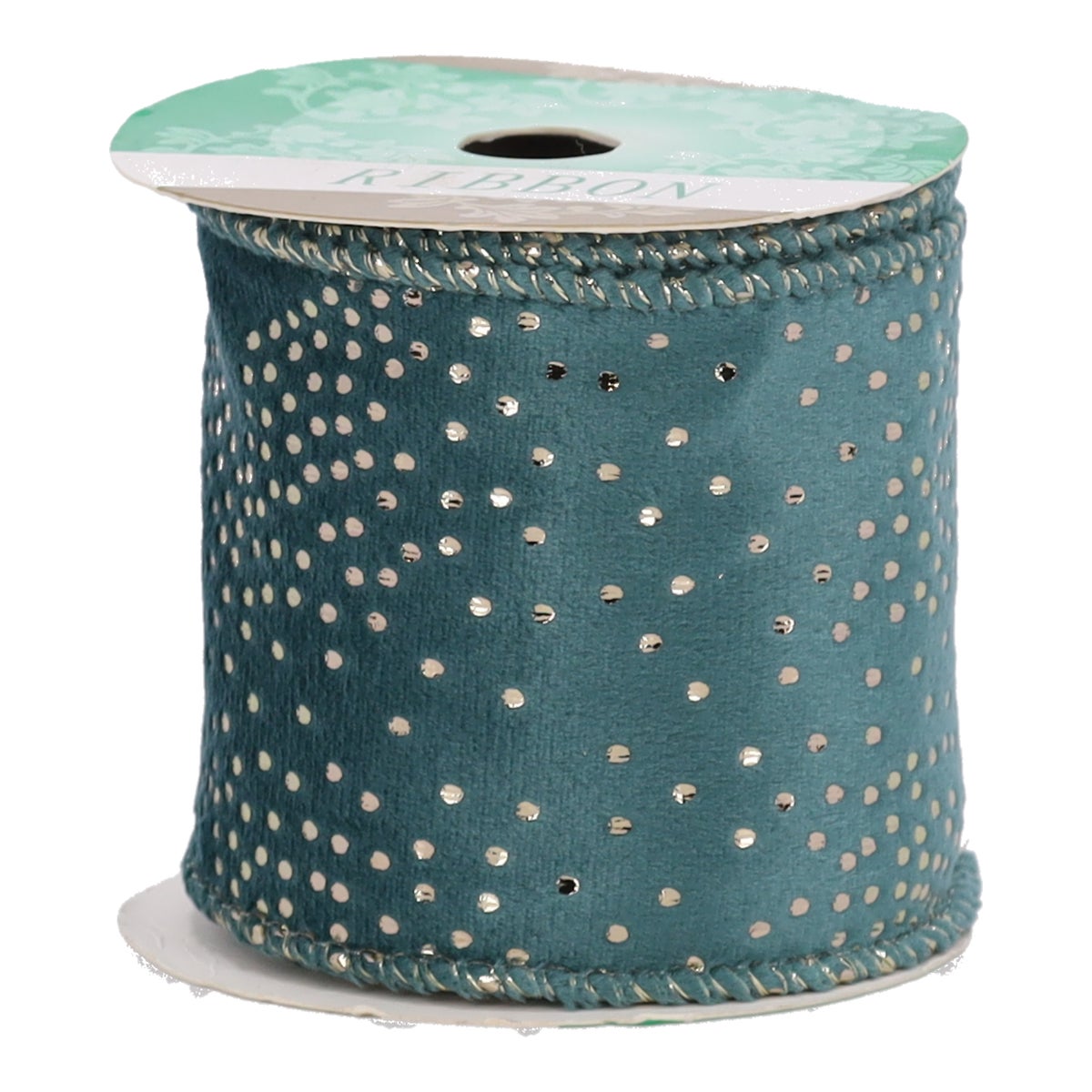 Inpaklint velvet 6 x 300 cm groen Inpaklint velvet 6 x 300 cm groen