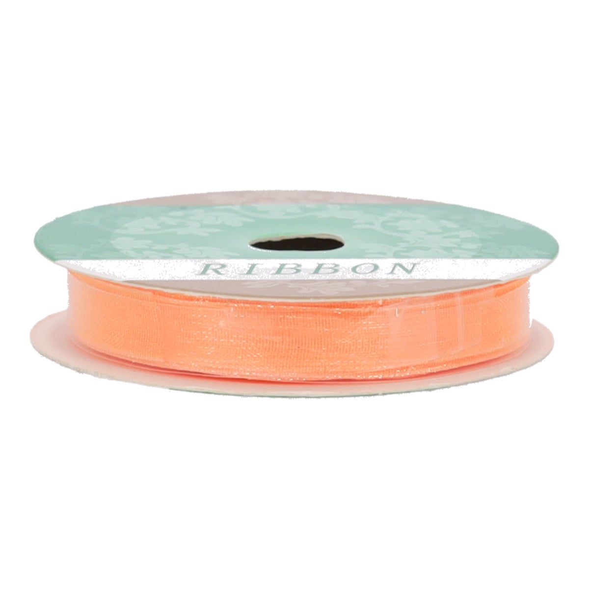 Lint organza 1 cm x 10 m perzik Lint organza 1 cm x 10 m perzik