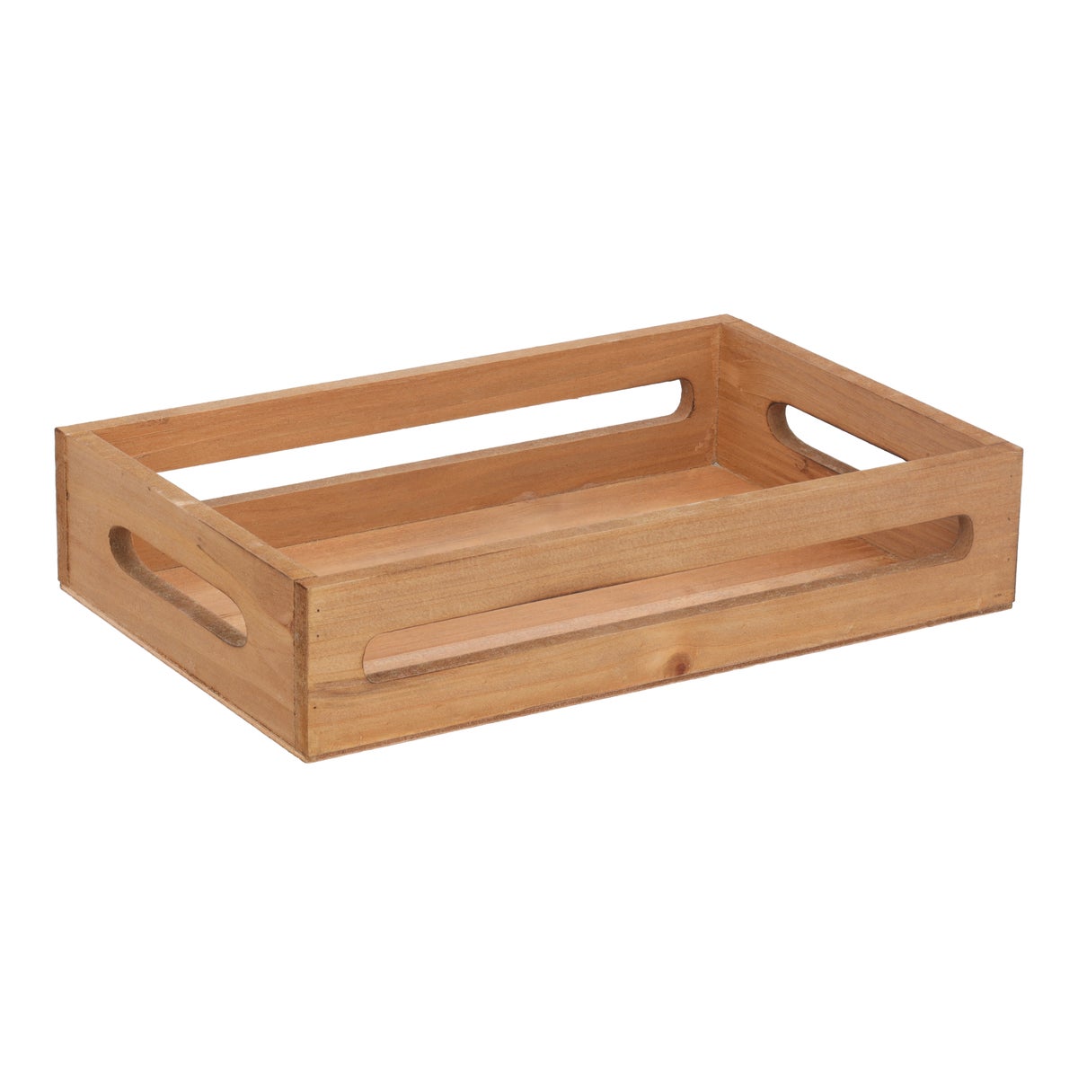 Dienblad hout 18 x 28 x 6 cm naturel Dienblad hout 18 x 28 x 6 cm naturel