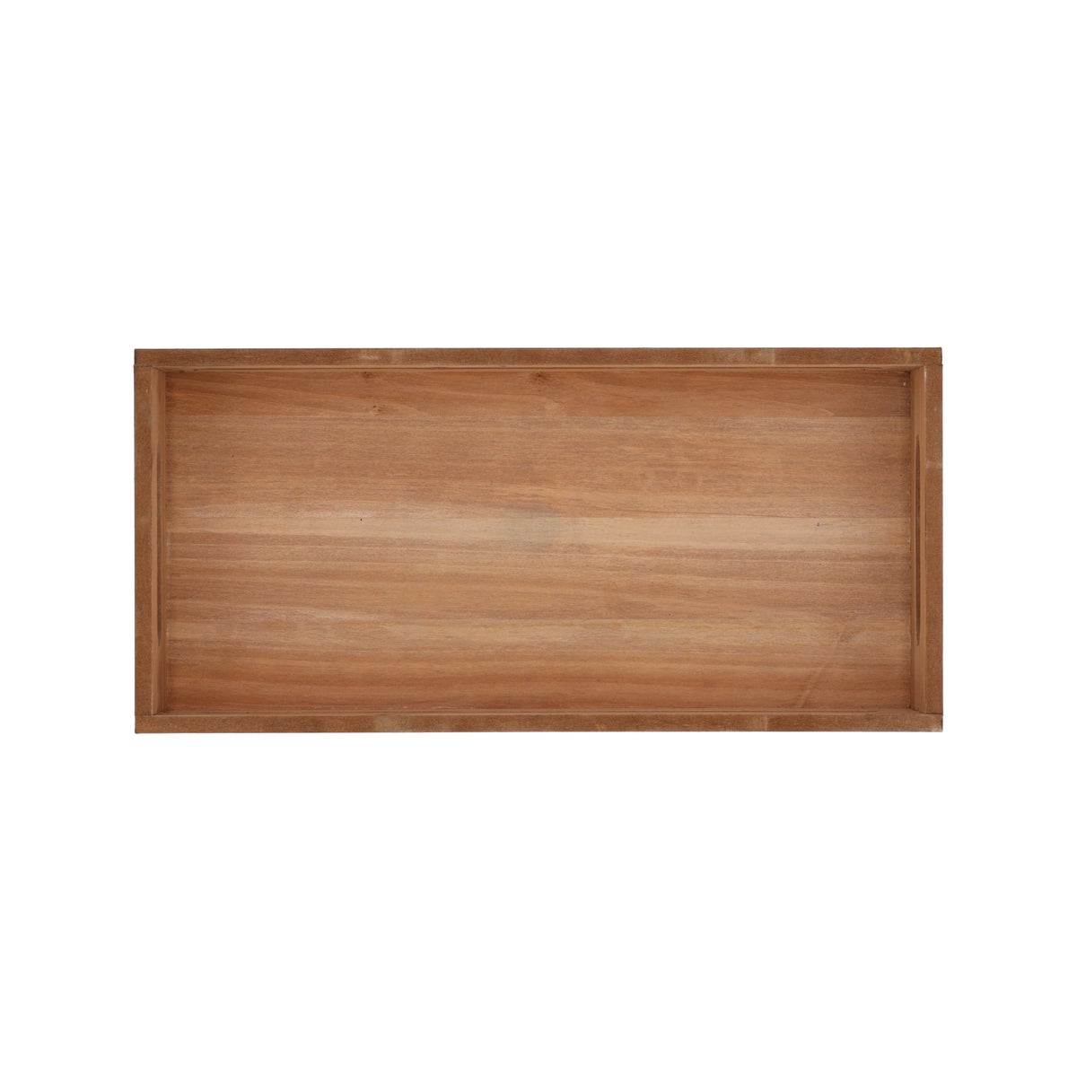 Dienblad hout 18 x 38 x 6 cm naturel Dienblad hout 18 x 38 x 6 cm naturel